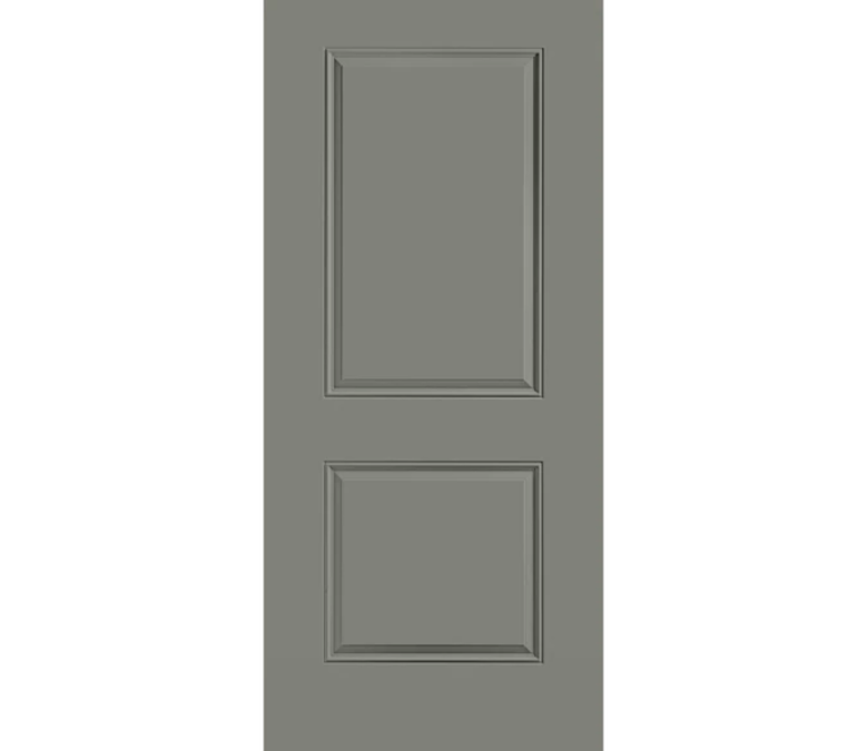 Concord 2 Panel Square Steel Entry Door