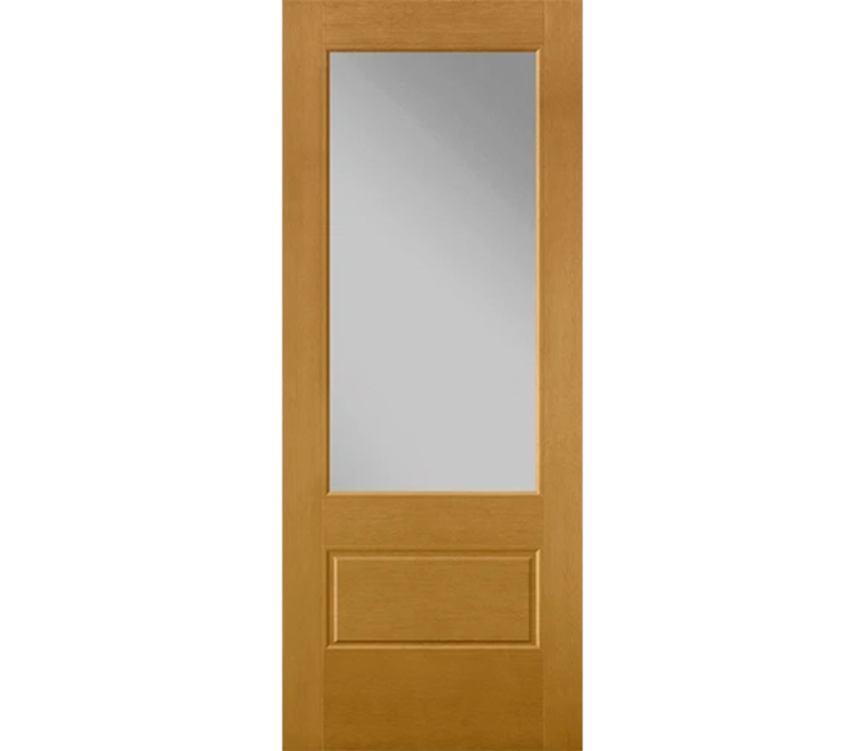 Concord 3 Quaters Light Fiberglass Entry Door