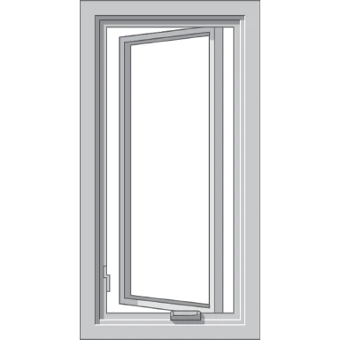 Concord Pella Hurricane Shield Series Vinyl Casement Window