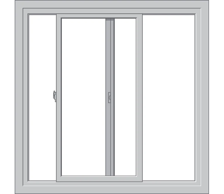 Concord Pella Hurricane Shield Series Vinyl Sliding Window